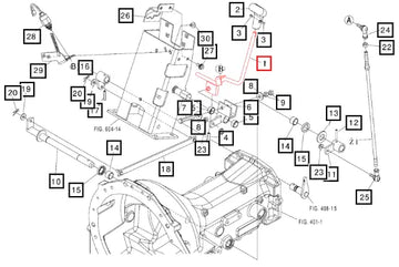 Mahindra Lever Shuttle 19487734AG1 Mahindra Direct Parts