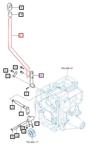 Mahindra Lever , Range 11612430030 Mahindra Direct Parts