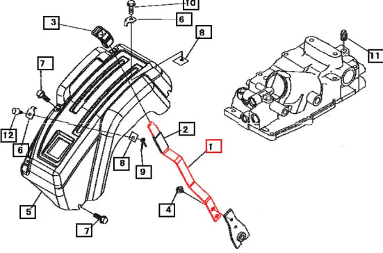 Mahindra Lever, P/c 19582451AG0 Mahindra Direct Parts