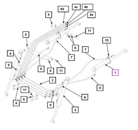 Mahindra Lift Cylinder Mahindra