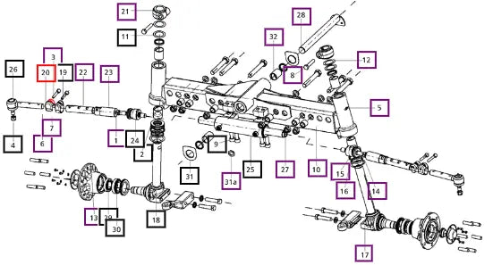 Mahindra Locker 007601997D1 Mahindra Direct Parts