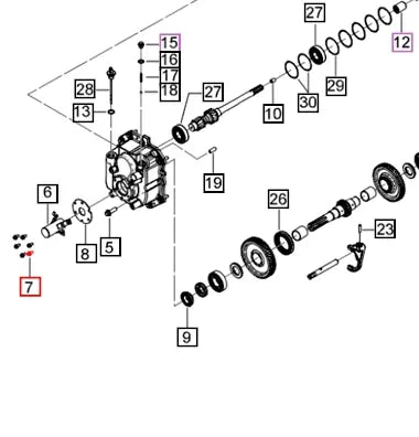 Mahindra M8 Flange Hex Bolt 000020308E05 Mahindra Direct Parts