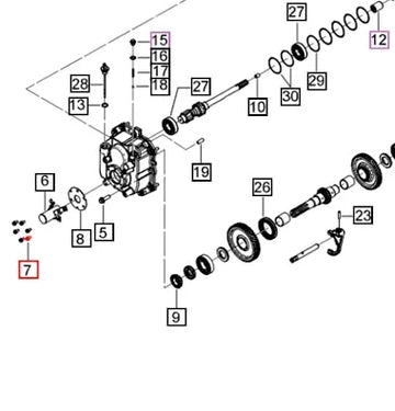 Mahindra M8 Flange Hex Bolt 000020308E05 Mahindra Direct Parts