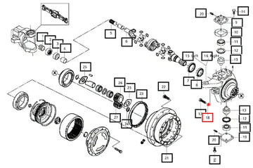 Mahindra Nut 006506175C1 Mahindra Direct Parts