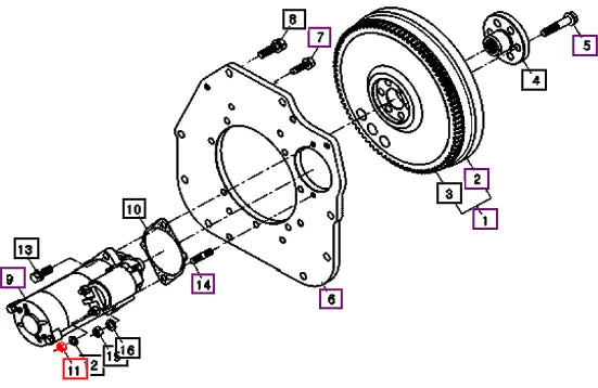 Mahindra Nut 0211450080 Mahindra Direct Parts
