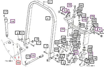 Mahindra Nut 19633919500 Mahindra Direct Parts