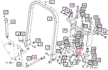 Mahindra Nut A0830116001 Mahindra Direct Parts