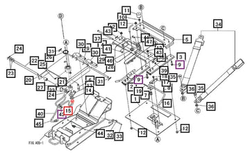 Mahindra Nut A3030116003 Mahindra Direct Parts