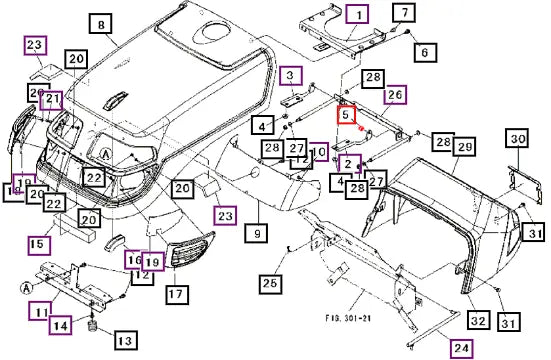 Mahindra Nut A3810108000 Mahindra Direct Parts