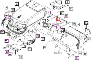 Mahindra Nut A3810108000 Mahindra Direct Parts