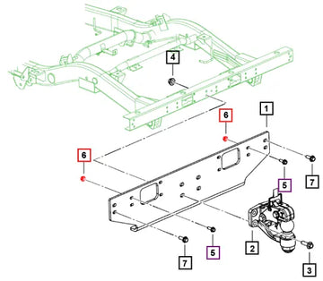 Mahindra Nut Ampt M8 Hex Flange 0000AUA00951N Mahindra Direct Parts
