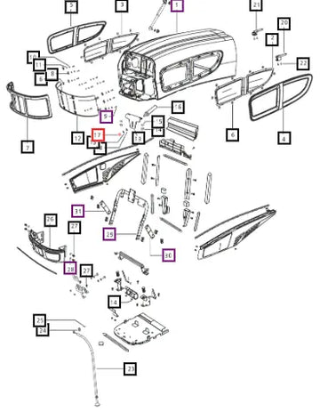 Mahindra Nut Flanged Hex M12 007535360D1 Mahindra Direct Parts