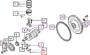 Mahindra Nut MD000704 Mahindra Direct Parts