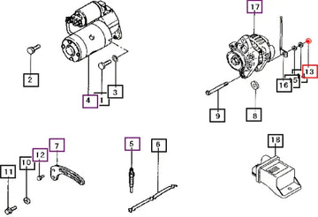Mahindra Nut MF430005 Mahindra Direct Parts