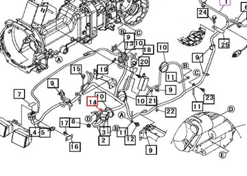 Mahindra Nut, Flange F3000105000 Mahindra