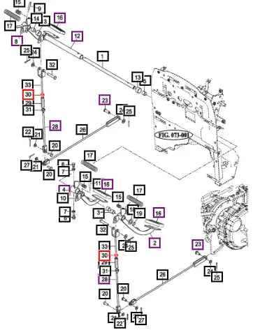 Mahindra Nut, Hex/2 V3042600080 Mahindra Direct Parts