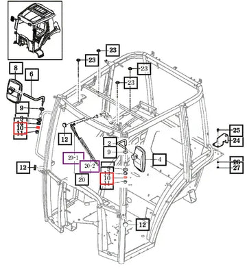 Mahindra Nut, Hex Normal /2 V3013600100 Mahindra Direct Parts