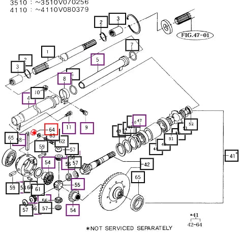 Mahindra Nut, Nut M10 V3004600100 Mahindra Direct Parts