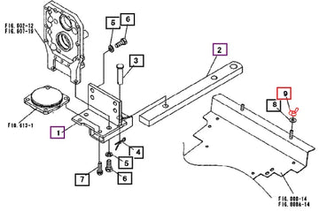 Mahindra Nut, Wing M10 A3300101000 Mahindra Direct Parts