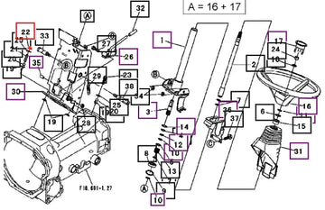 Mahindra Nut,Flange M10 F3010110000 Mahindra Direct Parts