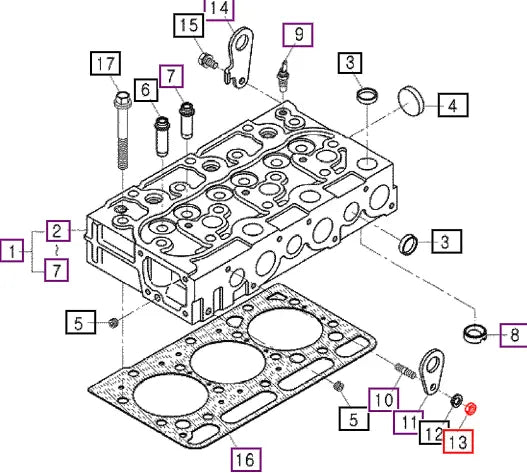 Mahindra Nut(For 0151350816 F/2810/3510 215650080 Mahindra Direct Parts
