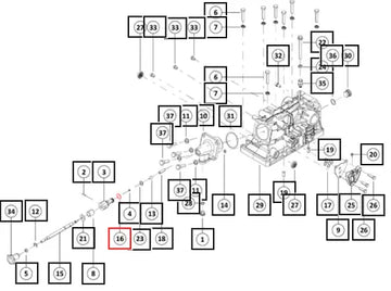 Mahindra O Ring 20x2 4 007213977L1 Mahindra Direct Parts