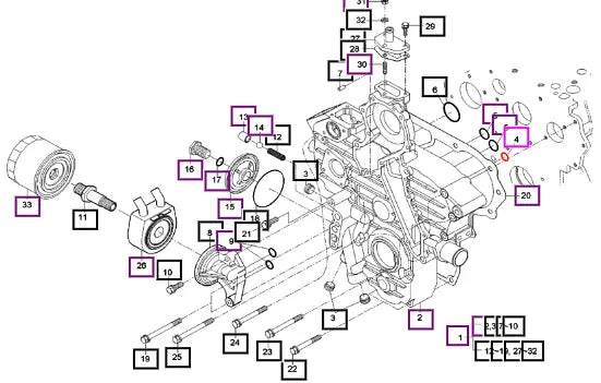 Mahindra O-ring 0481100150 Mahindra Direct Parts