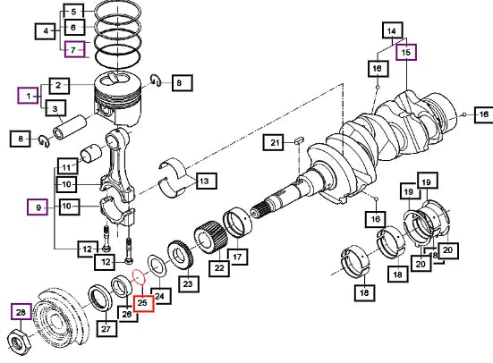Mahindra O-ring 0481110300 Mahindra Direct Parts