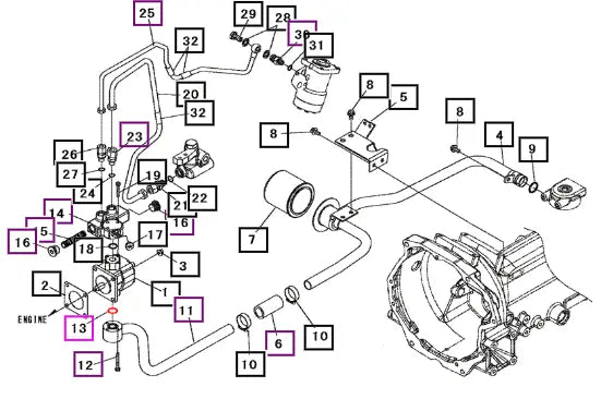 Mahindra O-ring 08300100180 Mahindra Direct Parts