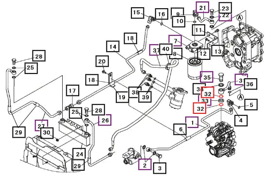 Mahindra O-ring 08300500240 Mahindra Direct Parts