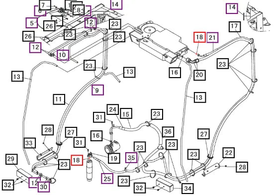 Mahindra O-ring 10416672100 Mahindra Direct Parts