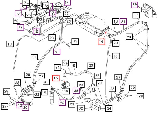 Mahindra O-ring 19566137100 Mahindra Direct Parts