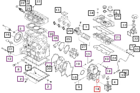 Mahindra O-ring 31S9400930 Mahindra Direct Parts