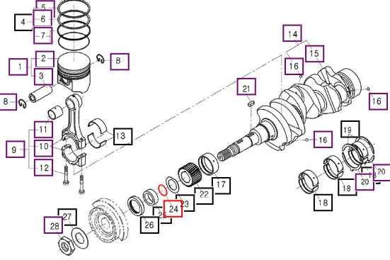 Mahindra O-ring 481110300 Mahindra Direct Parts