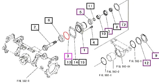 Mahindra O-ring 60 8300500600 Mahindra Direct Parts
