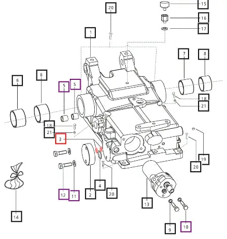 Mahindra O-ring E007204335D1 Mahindra Direct Parts