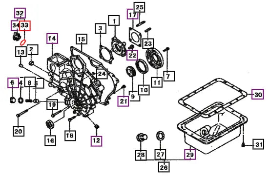 Mahindra O-ring F315303000 Mahindra Direct Parts