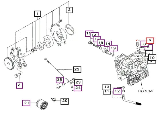 Mahindra O-ring MF520012 Mahindra Direct Parts