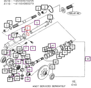 Mahindra O-ring (p) P38 V7201035038 Mahindra Direct Parts
