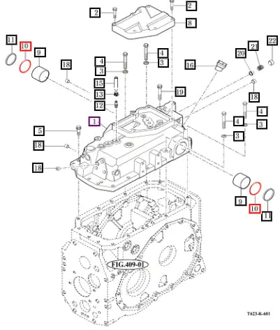 Mahindra O-ring, G 1a, G50 V7211031050 Mahindra Direct Parts