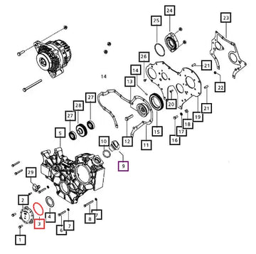 Mahindra O' Ring 006015004V1 Mahindra Direct Parts