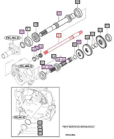 Mahindra PTO Input Drive Shaft 19962150320 Mahindra Direct Parts