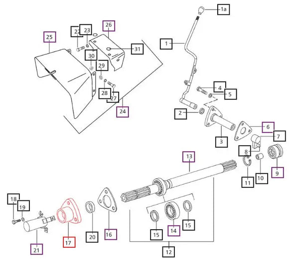 Mahindra PTO Seal Retainer 000704387R1 Mahindra Direct Parts