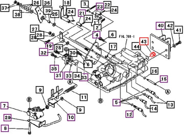 Mahindra Pin 10412416000 Mahindra Direct Parts