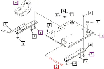 Mahindra Pin 10463405000 Mahindra Direct Parts