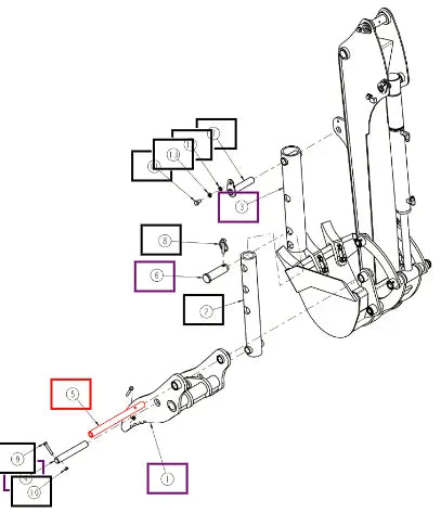 Mahindra Pin  25X300L ANSTUBA-0040 Mahindra Direct Parts