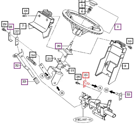 Mahindra Pin Comp, 16x25" 15604042101DG Mahindra Direct Parts