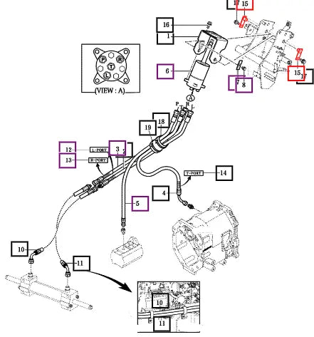 Mahindra Pin Comp, Lh 16x21" 16754042100GB Mahindra Direct Parts