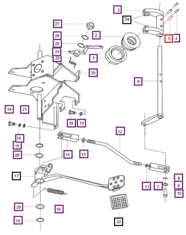 Mahindra Pin G87986835 Mahindra Direct Parts