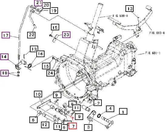 Mahindra Pin, Clevis Dia. 8x25 05620108025 Mahindra Direct Parts